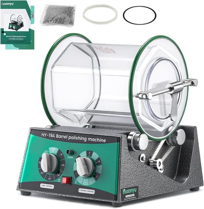 Polijstmachine 3kg voor Natuursteen en Metaal met 5-traps Snelheidsregeling