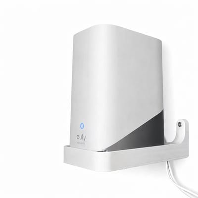 Wandbeugel Geschikt voor Eufy HomeBase 3 / Security S380 – Muurbeugel voor Eufy Security Hub – Slimme Montage – Accessoire voor Beveiligingssysteem