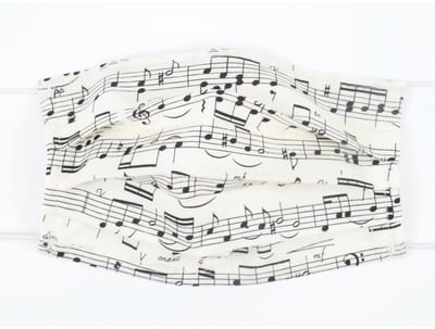 Face Covering Music Design 12 (Cotton) 18,5*9,5 cm