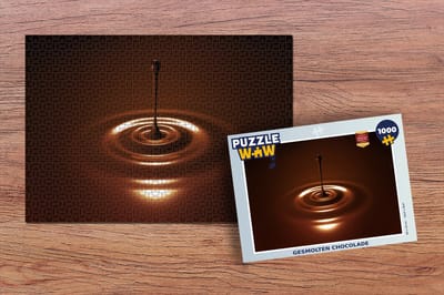 Puzzel Gesmolten chocolade - Legpuzzel - Puzzel 1000 stukjes volwassenen