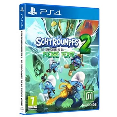 Videogames Microids Les Schtroumpfs 2 - Le Prisonnier De La Pierre Verte - PS4