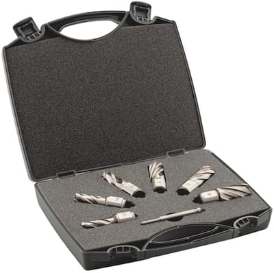 Wurth - HSS-kernboor assortiment 7-delig - Serie kernboren HSS 7-delig x 1 st Lengte 64.2 mm