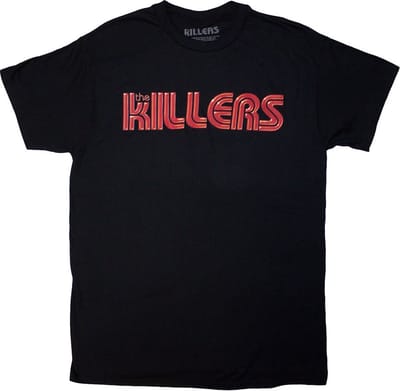The Killers - Tour '24 Logo Heren T-shirt - S - Zwart