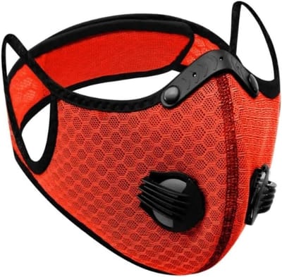 Ademend Fietsmasker - Stofmasker - Buiten Activiteiten - Actieve Koolfilter - Uniseks Volwassene - Zwart