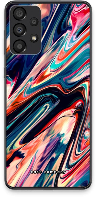 Case Company® - Hoesje geschikt voor Samsung Galaxy A33 5G hoesje - Quantum Being - Soft Cover Telefoonhoesje - Bescherming aan alle Kanten en Schermrand