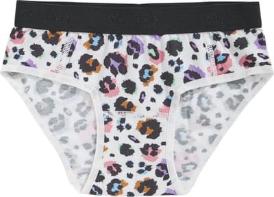 ten Cate Basics hipster leopard off white voor Meisjes | Maat 110/116