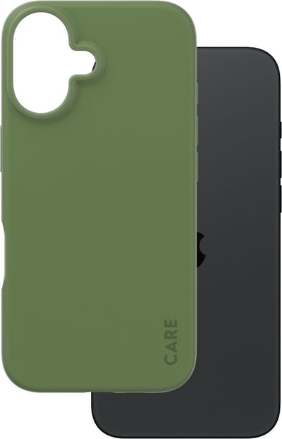 CARE by PanzerGlass Case Fashion Green iPhone 16