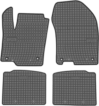 Max-Dywanik Frogum Serie - Suzuki SX4 II S-Cross Matten - Pre-Lifting Model - AV voor - Met Bevestiging