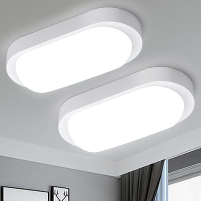 Oraymin LED Wandlamp Binnen & Buiten - Up & Down - 18W - 4000K - IP65 - Zwart - Set van 2