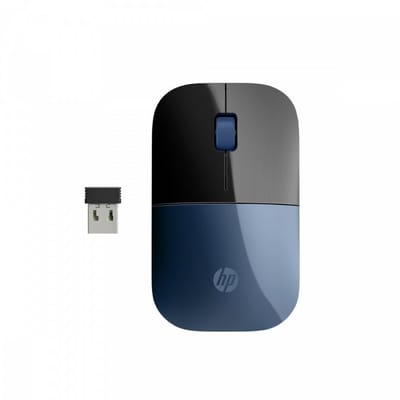 HP Z3700 Blue Wireless Mouse (V0L81AA) - Muis - Optisch - Blauw