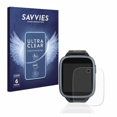 Savvies - Screenprotector voor Xplora XGO3 / Kidzi / Let's Go - Folie Beschermfolie transparant 6 Stuks