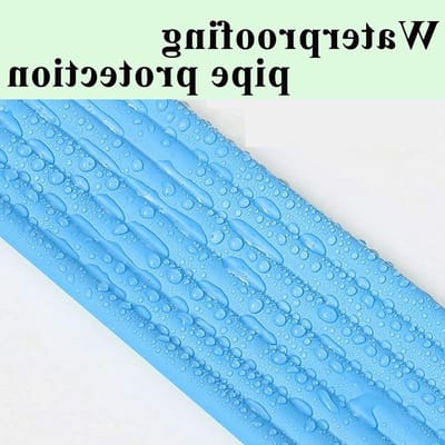 Isolatietape Waterleiding - Buisisolatie Schuim - Leidingen Beschermen - Weerbestendig Zelfklevend - 315 x 656 voet - Blauw