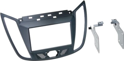2-DIN Paneel geschikt voor Ford C-Max (DXA) / Kuga (DM2) Kleur: Donker Grijs