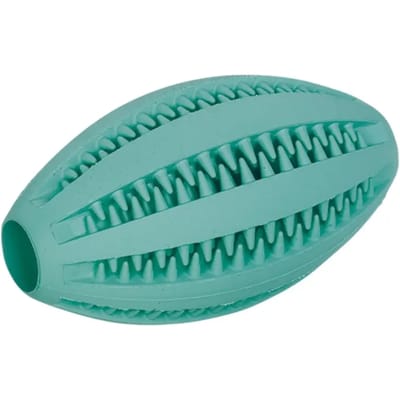 Rubber rugbybal voor honden Nobby Pet Dental Line