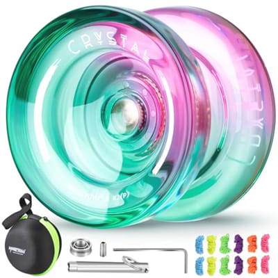 Yoyo Crystal voor Beginners - Twee Doeleinden voor Kinderen en Volwassenen met Trucs