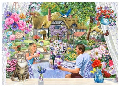 Enjoying the Garden Puzzel 500 XL stukjes