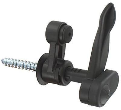 Verstelbare Stopper voor Deuren en Jaloezieën - Dempingsaanslag 10 mm, Lengte 130 mm, Gereedschapvrij