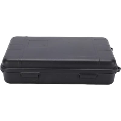 Boîte étanche de survie extérieure 225x125x55mm Boîtier de rangement de survie Boîte de transport Contenant étanche universel avec mousse