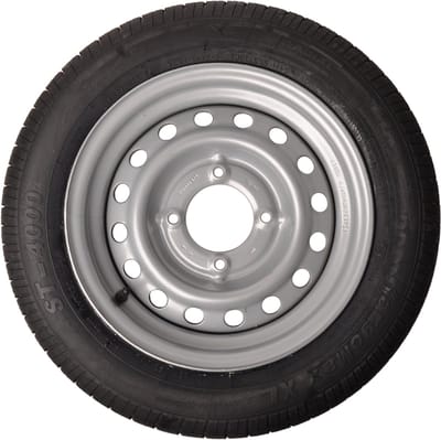 Compleet aanhanger wiel - 145/70R13 - steekmaat: 4x115 - draagvermogen: 425 kg - naafdiameter: 85 mm
