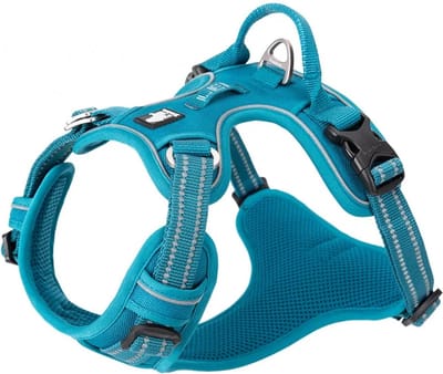 Truelove - Hondentuigje - Hondenharnas - Anti Trek Tuigje - Reflecterend Harnas - 43-56cm - Small - Blauw