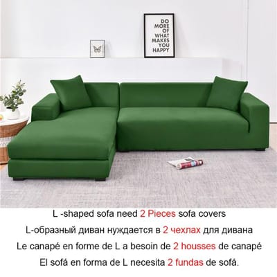 Zomer waterdichte bankhoes ademende stretch bankhoezen bank chaise hoes lounge voor thuis woonkamer tuin meubelhoes Part BB (S) Size groen