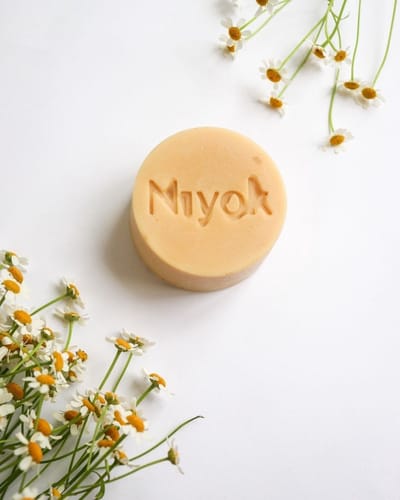 Zachte Verzorging Trio: Niyok Solide Shampoo, Conditioner en Gezichtszeepstaaf voor Gevoelige Huid
