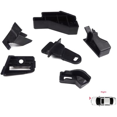BHL525 Support de Phare Support de Montage Kit d'Onglets de Réparation Côté Droit pour Nissan Qashqai MK2 J11 2013-2021 260104EH0A