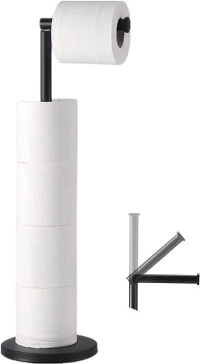 NBAP® Toiletbutler - Toiletrolhouder Staand - Goud - Accessoire