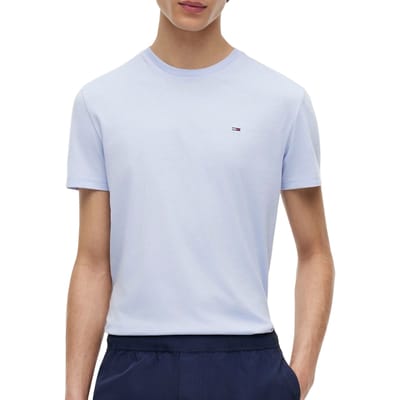 Tommy Jeans T-shirt Tjm Xslim Jaspe Htr Tee Ext Dm0dm20363 C5r Moonlight Iris Mannen Maat - S