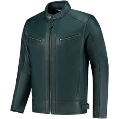 Rusty Stitches Dorian Motorfiets lederen jas -