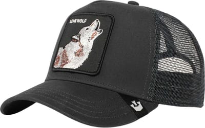 Goorin Bros - Pet Zwart Goorin Bros The Lone Wolf Petten Zwart 101-0389