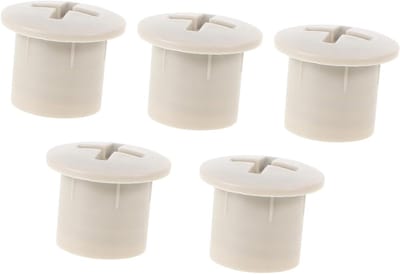 Kinder Glijbaan Schroefkapjes - Moerdoppen Speeltoestel - Speeltoestel Veiligheid - Verbeterde Stabiliteit - 3.00X3.00X2.50CM - Grijs