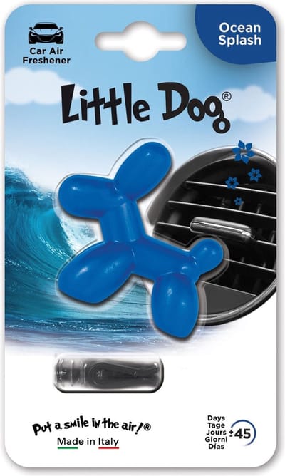 Little Dog autogeur - Ocean Splash - 45 dagen - autoluchtverfrisser