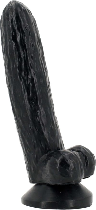 Gangbangster - Cucumdick - Dildo - 16 x 4 cm - PVC - Zwart