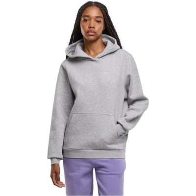 Urban Classics - Fluffy Hoodie/trui - XS - Grijs