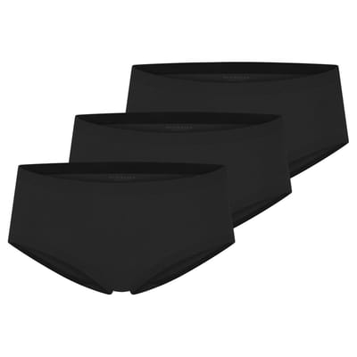 Schiesser Dames naadloze panty 3 pack Invisible Cotton