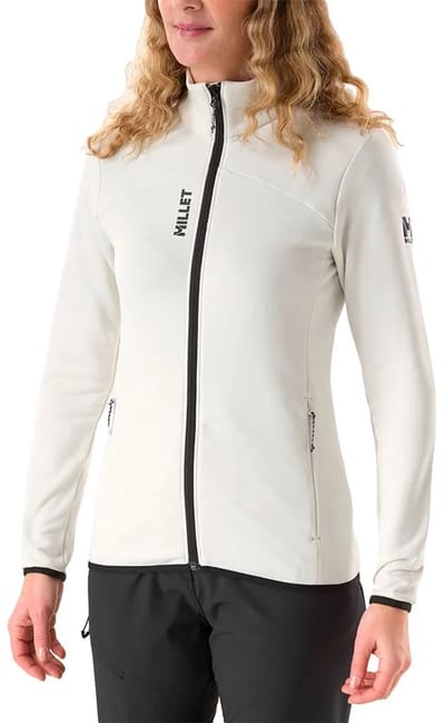 Millet Seneca Fleece Met Volledige Rits Wit S Vrouw