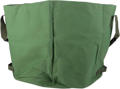 Herbruikbare Tuinzak - Bladafvalcontainer Opslag - Tuinafval Verzamelen - Versterkte Handvatten - 45 x 55 cm - Groen