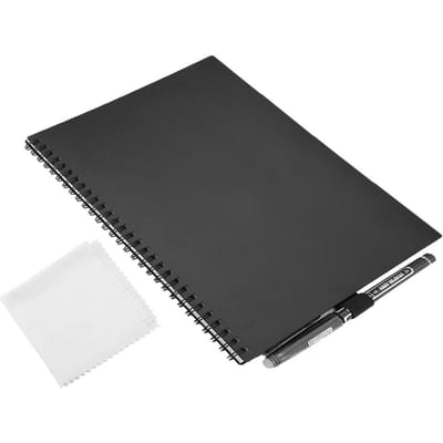 Uitwisbaar Smart Notebook APP Opslag Beschikbaar Herbruikbaar Kantoor School Schrijfwaren met Pen(A5) white