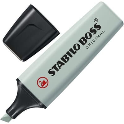 Markeerstift STABILO® BOSS Original NatureCOLORS, wigvormige punt, lichtecht, sneldrogend, groene aarde, 1 stuk