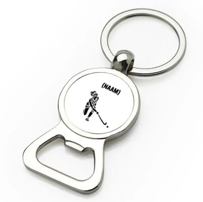 Akyol - hockey met eigen naam flesopener - Hockey - hockeyster - sport - 9 bij 3 cm