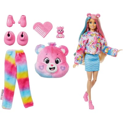 Barbie Cutie Reveal x Care Bears Serie 2 pop (Togetherness Bear)