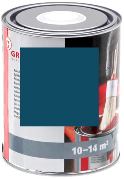 Granit Nopolux Serie - Groenblauw Lak - RAL 5001 - 1 Liter - Snel Drogen