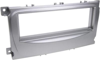1-DIN Paneel Ford S-Max / Focus / Galaxy / Mondeo Kleur: Zilver