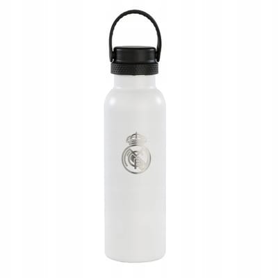 Real Madrid Thermosfles 600ml - Wit - Officieel product