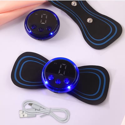 EMS massage - Digitaal - Massageapparaat - EMS Mini massage apparaat - Elektronische spierstimulatie massage - Elektromassage - Elektrostimulatiemassage - -Nek - Rug - Buik - Spier