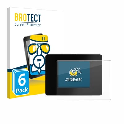 Screenprotector 6 Stuks voor REINER SCT Authenticator mini Beschermglas transparant