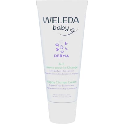 WELEDA Baby Derma 3-in-1 Billenbalsem - Billenzalf - Vermindert Roodheid & Herstelt Geïrriteerde Huid - Beschermt Tegen Vocht - 100% Natuurlijke Ingrediënten - 50ml