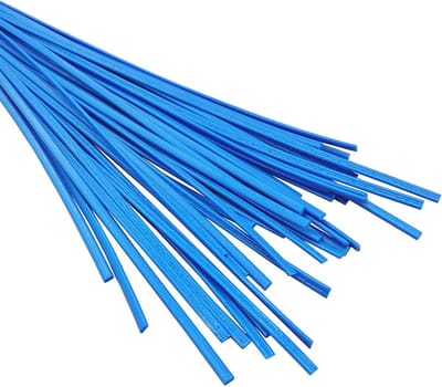 Kunststof lasstaven - Lasstaven PE - Industrieel lassen - Zuivere materialen - 100 stuks - Blauw
