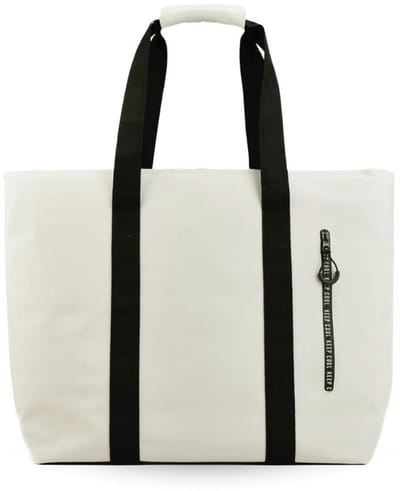 Grote Koeltas/Strandshopper Off-White - Shopper met Koelvak - Strandtas - Grote Boodschappentas